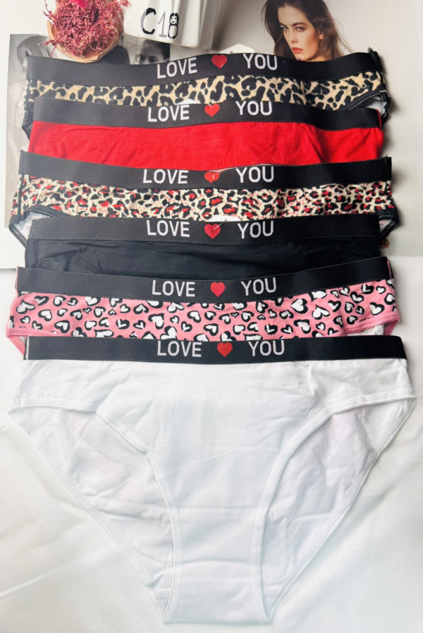 Majtki damskie Roz S/M-L/XL , Mix kolor Paczka 24 szt 1